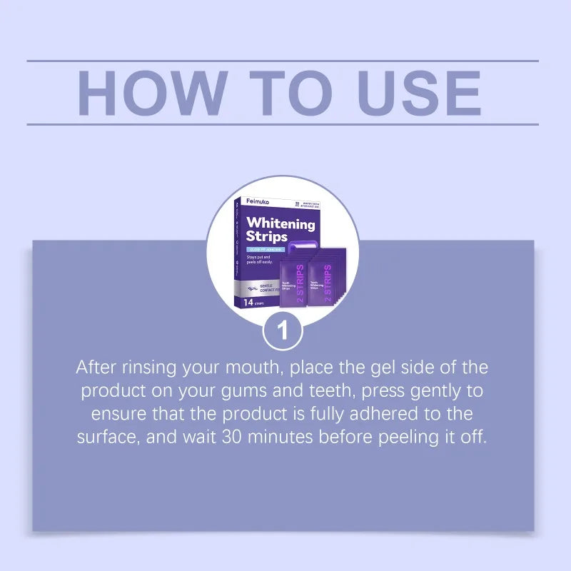 Purple Whitening Strips