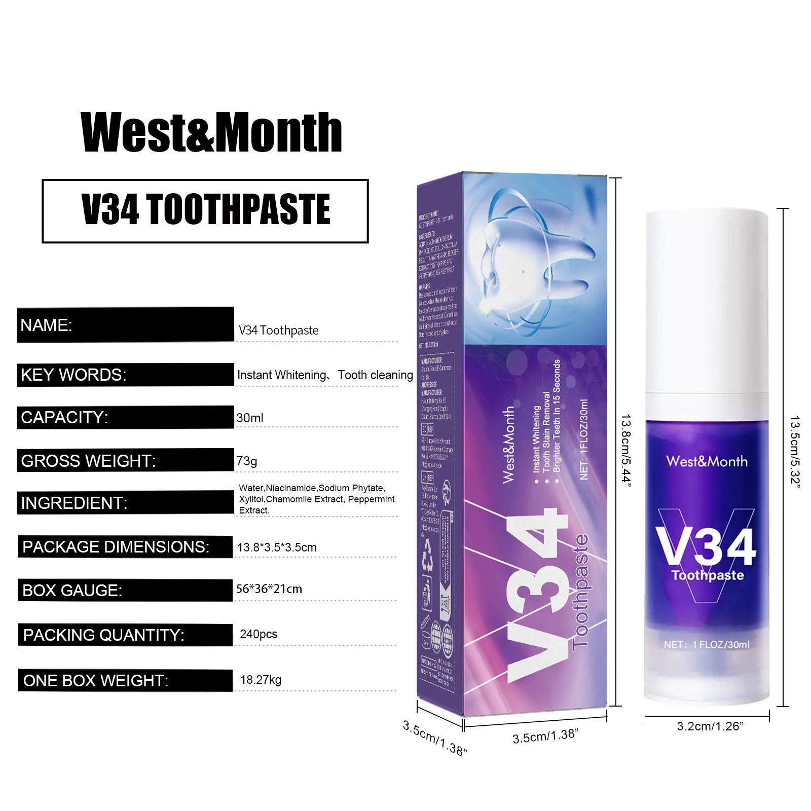 Teeth Whitening Toothpaste